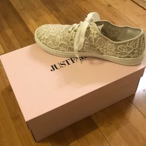Floral Crochet Sneakers